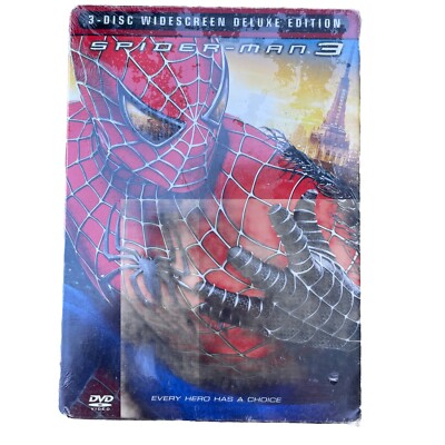 Spider-Man 3 (3-Disc Widescreen Deluxe Edition) BRAND NEW