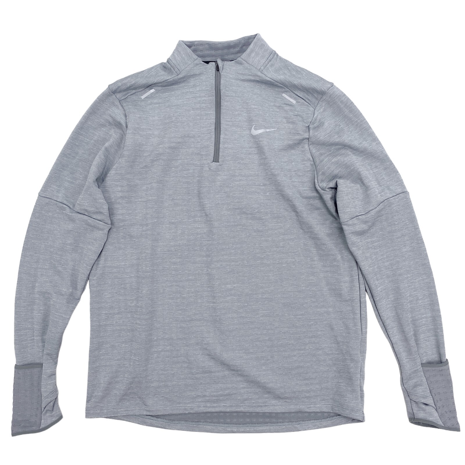 

Мужская рубашка для бега Nike Therma-FIT Repel Element с молнией 1/4 и длинным рукавом DM5662-084, Серый