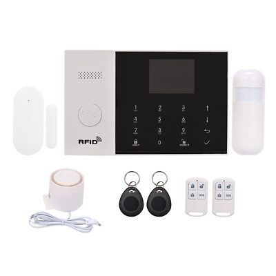 Smart Security Alarm System Tuya 433MHz Wireless WiFi + GSM *Only Panel