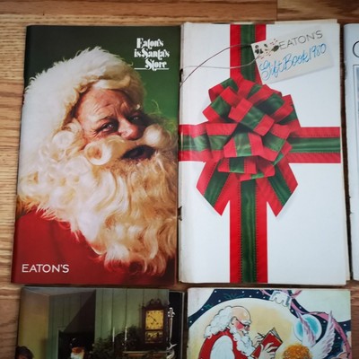(5) EATON'S Christmas Gift Books Catalogs 1979-1983 EX condition