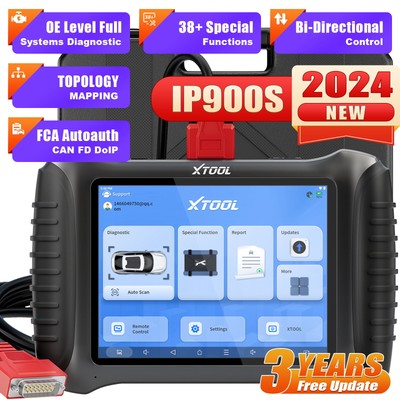 XTOOL IP900S Auto All System Diagnostic Scanner Car Coding Programming Tool FCA