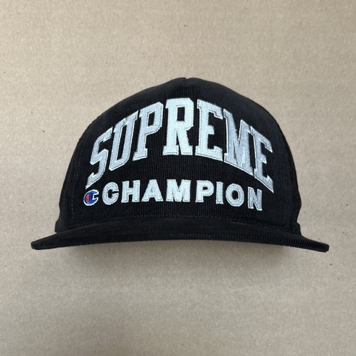 SS17 Supreme Champion Embroidered Logo 5-panel snapback hat