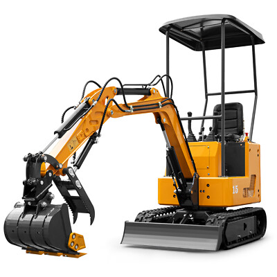 FREE SHIP Mini Excavator 1.5Ton Digger 13.5hp Gas Tracked Crawler B&S EPA Engine