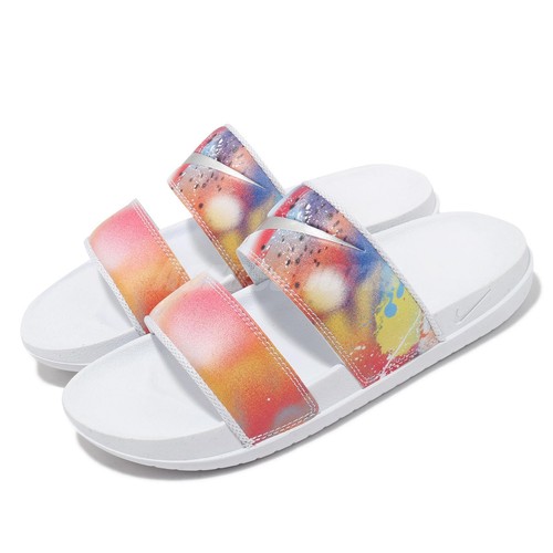 

Женские сандалии без шнуровки Nike Wmns Offcourt Duo Slide Multi White DJ4282-901, Белый, Wmns Offcourt Duo Slide