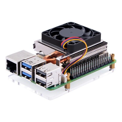 Ultra Thin Ice Tower Cooler Cooling Fan for RPI 5 Raspberry Pi 5 CPU Fan