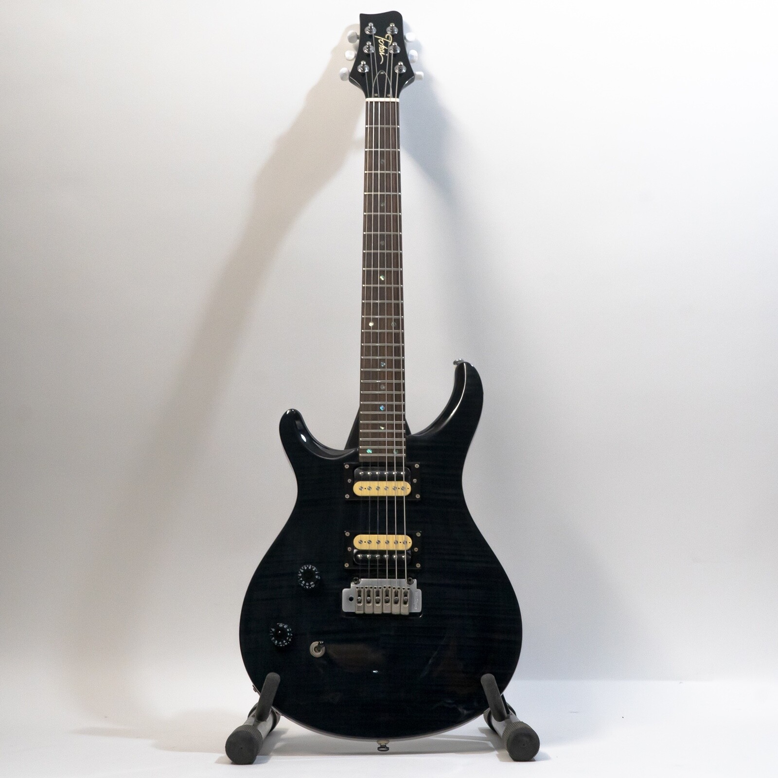 2012 Tokai LG50Q Electric Guitar - Lefty - Transparent Black | eBay