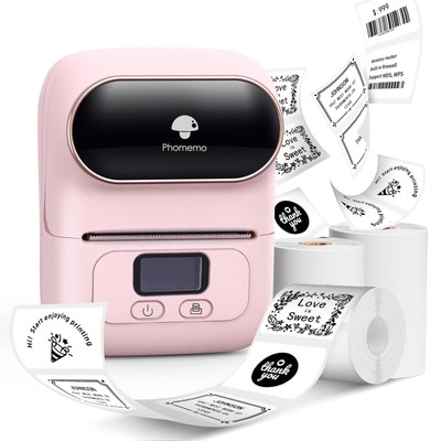Label Maker, Portable Label Printer, Phomemo M110 Bluetooth Wireless Label Pr...