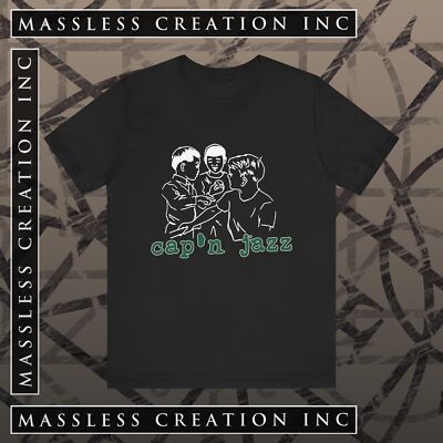 Cap'n Jazz - [B+C] Jersey T-Shirt - 90s Midwest Emo Knapsack