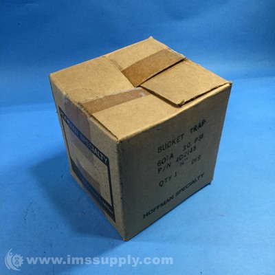 Hoffman 402145 Bucket Trap, 30 PSI, 3/4'' NPT FNOB