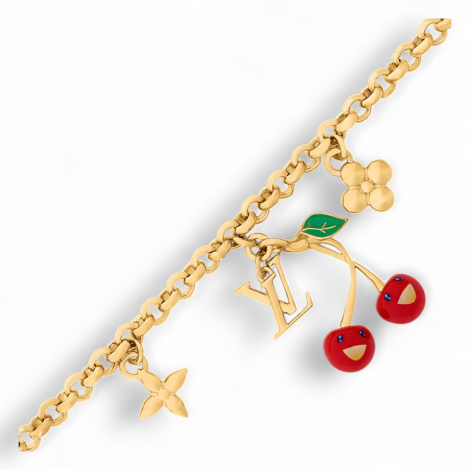 LOUIS VUITTON ドラゴンバングル バングル アンプラント LV（イエローゴールド） ｜ルイ