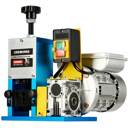 CREWORKS 1/4HP Automatic Scrap Cable Stripper Electric Wire Stripping Machine