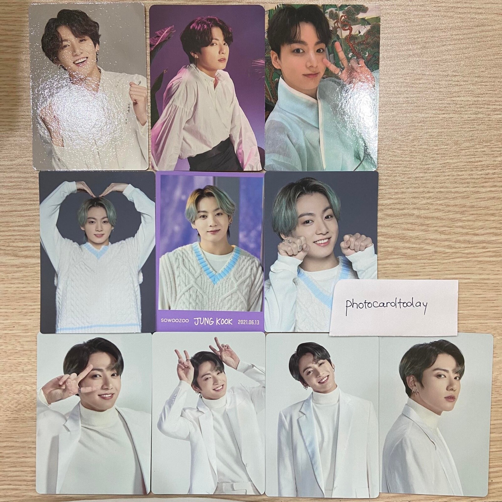 bts speak yourself ミニフォト ジョングク コンプ BTS Jungkook Official Speak Yourself The Final in Seoul Mini