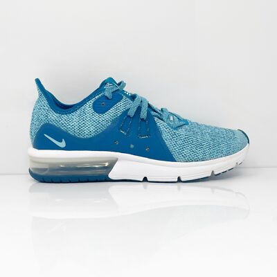 

Nike Boys Air Max Sequent 3 922885-300 Синие кроссовки для бега Размер 5,5 лет, Синий, Air Max Sequent 3