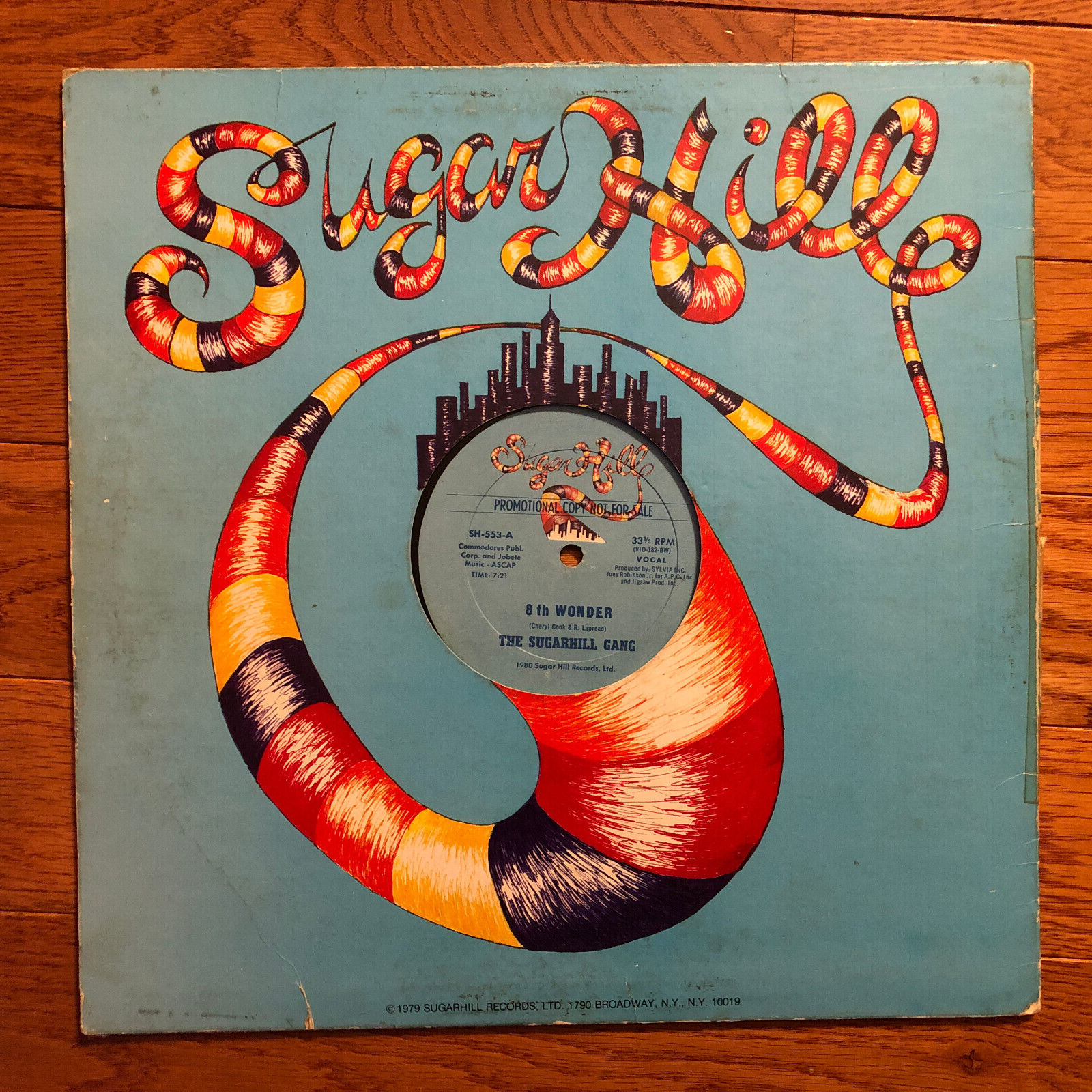 The Sugar Hill Gang-8th Wonder (USオリジナル) Sugarhill Gang – 8th Wonder – Vinyl (7
