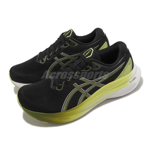 Мужские кроссовки Asics GEL-Kayano 30 2E Wide Black Glow Yellow 1011B685-003