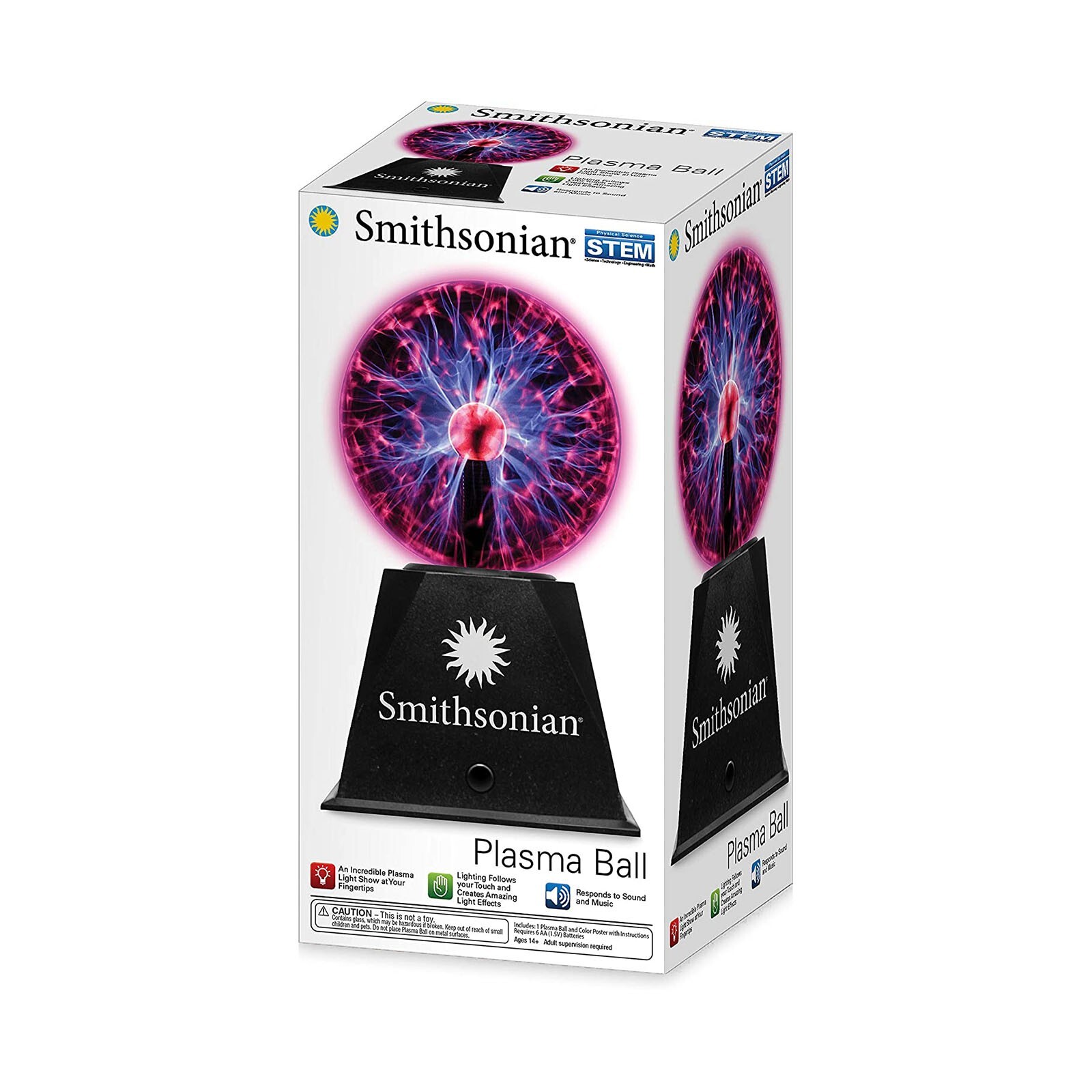 Family Games America Smithsonian Plasma Ball STEM НОВИНКА В НАЛИЧИИ