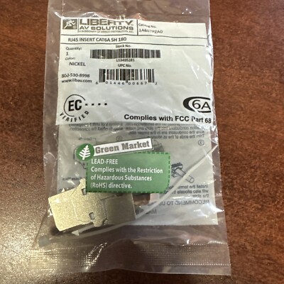 LIBERTY AV SOLUTIONS 1A68TPZA0 C6A SHIELDED 180-DEGREE KEYSTONE LOT OF 24
