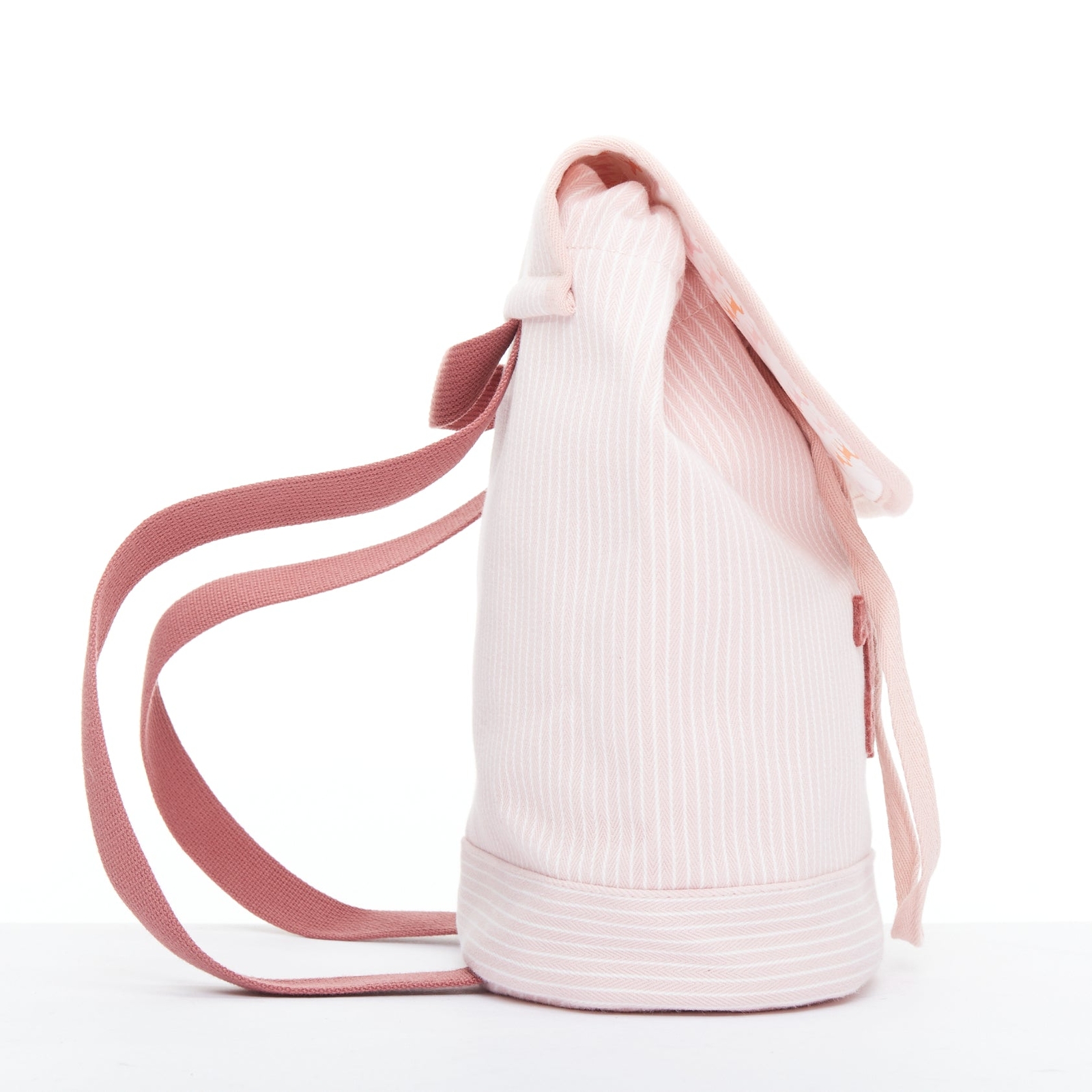 HERMES Cavalcolor pink white cotton wool felt horse backpack HERMES Cavalcolor pink white cotton wool felt horse backpack