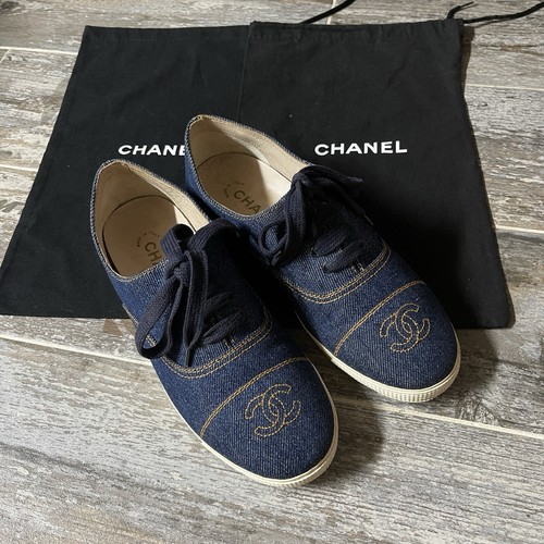 CHANEL ココマーク　ネイビーブルーデニム　ミュール36サイズ $_12.JPG?set_id=880000500F