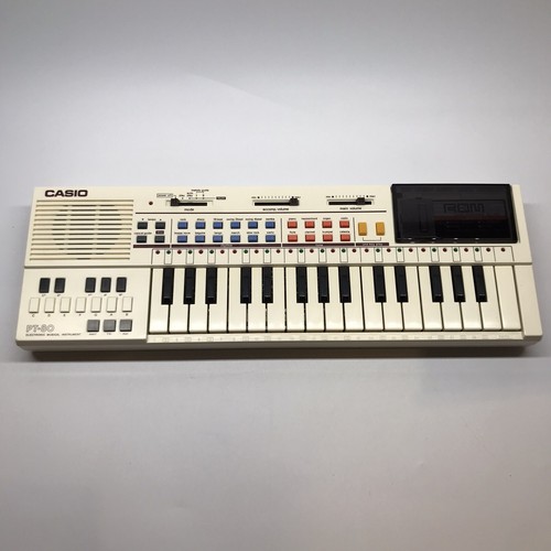 CASIO Eleksound Lesson PT80 ROM10個付 CASIO Eleksound Lesson ミニキーボード 希少 - メルカリ