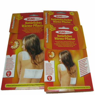 Wundmed Wärmepflaster Wärmetherapie Wärmepad Nacken Rücken Wärme Pflaster