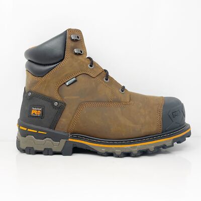 

Мужские водонепроницаемые рабочие ботинки Timberland Pro Boondock 6 дюймов 92615, размер 13 м, Коричневый, Boondock