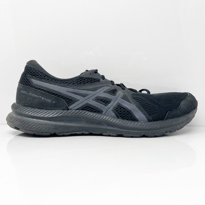 

Мужские кроссовки Asics Gel Contend 7 1011B040 черные кроссовки размер 12, Черный, Gel Contend 7