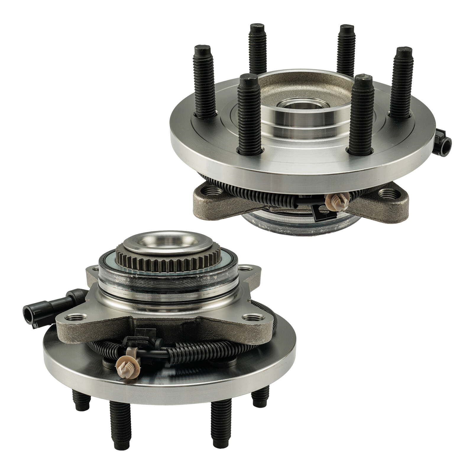 2 Front Wheel Hub Bearings For Ford F-150 2009 2010 4X4 4WD