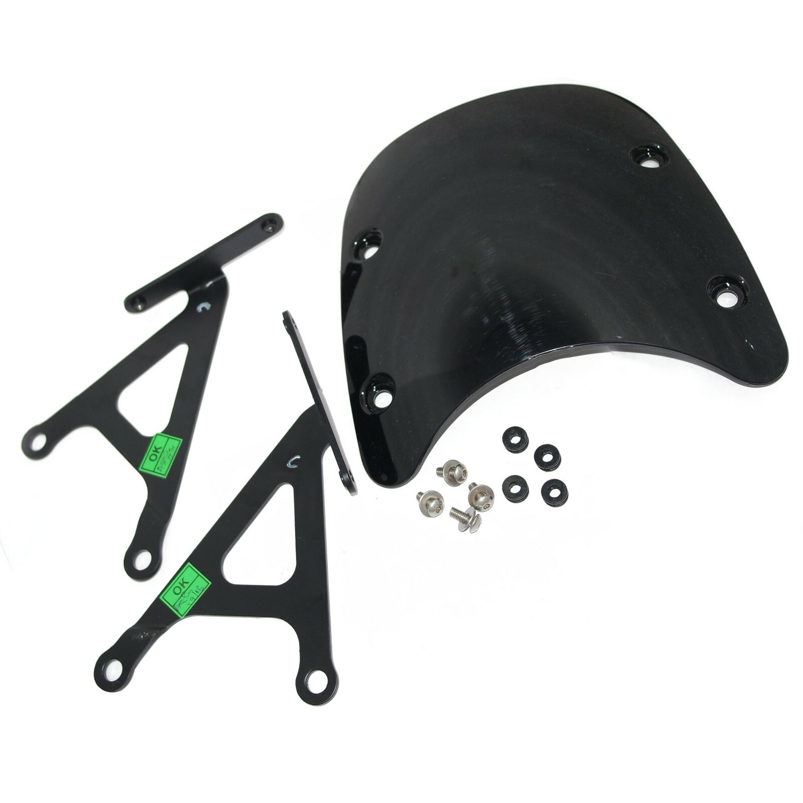 Fits Royal Enfield Thunderbird Small Flyscreen Kit Complete Set  