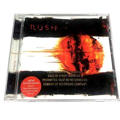 Vapor Trails - Audio CD By RUSH - PROMO.