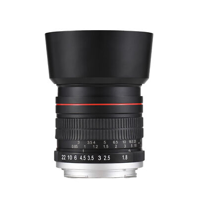 85mm f1.8 Portrait EF Lens for Canon EOS DSLR SLR Camera - Medium Telephoto T9Y7