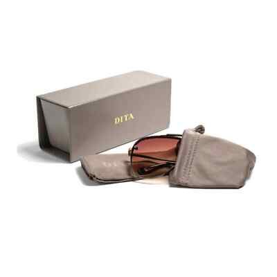 Pre-owned Dita Mach Five Drx 2087-h Black Iron Grey Gradient Lens Men Sunglasses Authentic In Gray