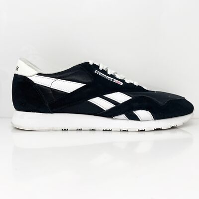 

Reebok Mens Classic 6604 Черная повседневная обувь Кроссовки Размер 10,5, Черный, Classic