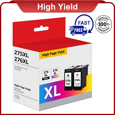 PG-275XL CL-276XL Ink Cartridge compatible for Canon 275 276 PIXMA TR4720 TS3500