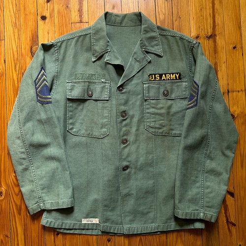 ジャケット・アウター U.S ARMY Cotton Sateen, OG 107 50s. GENUINE USAF VIETNAM COAT MANS COTTON SATEEN OG 107 W/ LINER