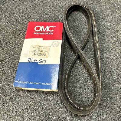 Genuine NOS V-belt for OMC Sterndrive 888 2.3L Engines 0912509