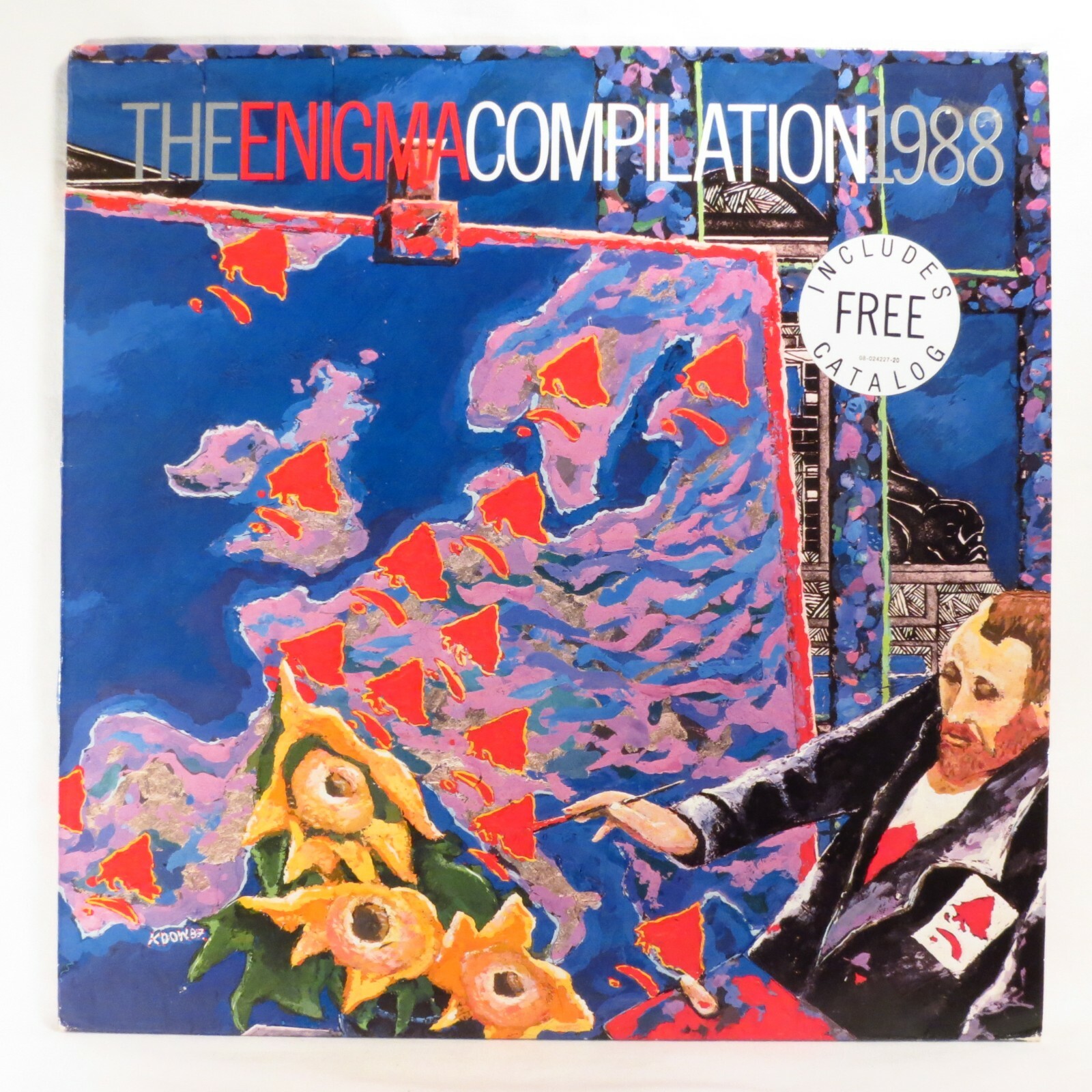 Various - (0222) A Compilation Of 〜 LP VARIOUS – Enigma Variations Compilation 1988 US 2x LP NM