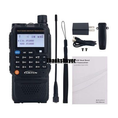 LT-9900 UV Multi Frequency Band Walkie Talkie 10W High Power Amateur EN Menu