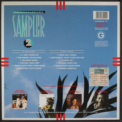 VARIOUS: greensleeves sampler 2 GREENSLEEVES 12" LP 33 RPM