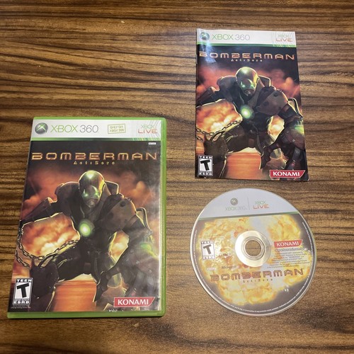 Bomberman: Act Zero (Microsoft Xbox 360, 2006) Complete CIB