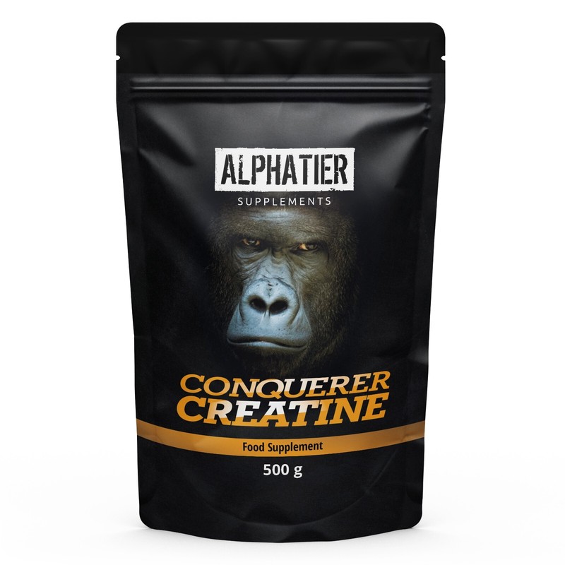 Creatin Monohydrat - Kreatin Monohydrate Pulver Vegan 500g - Creatine + B12 Mhd