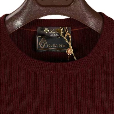 $6,200 LORO PIANA Vicuna 50 Fancy Crewneck NWT!