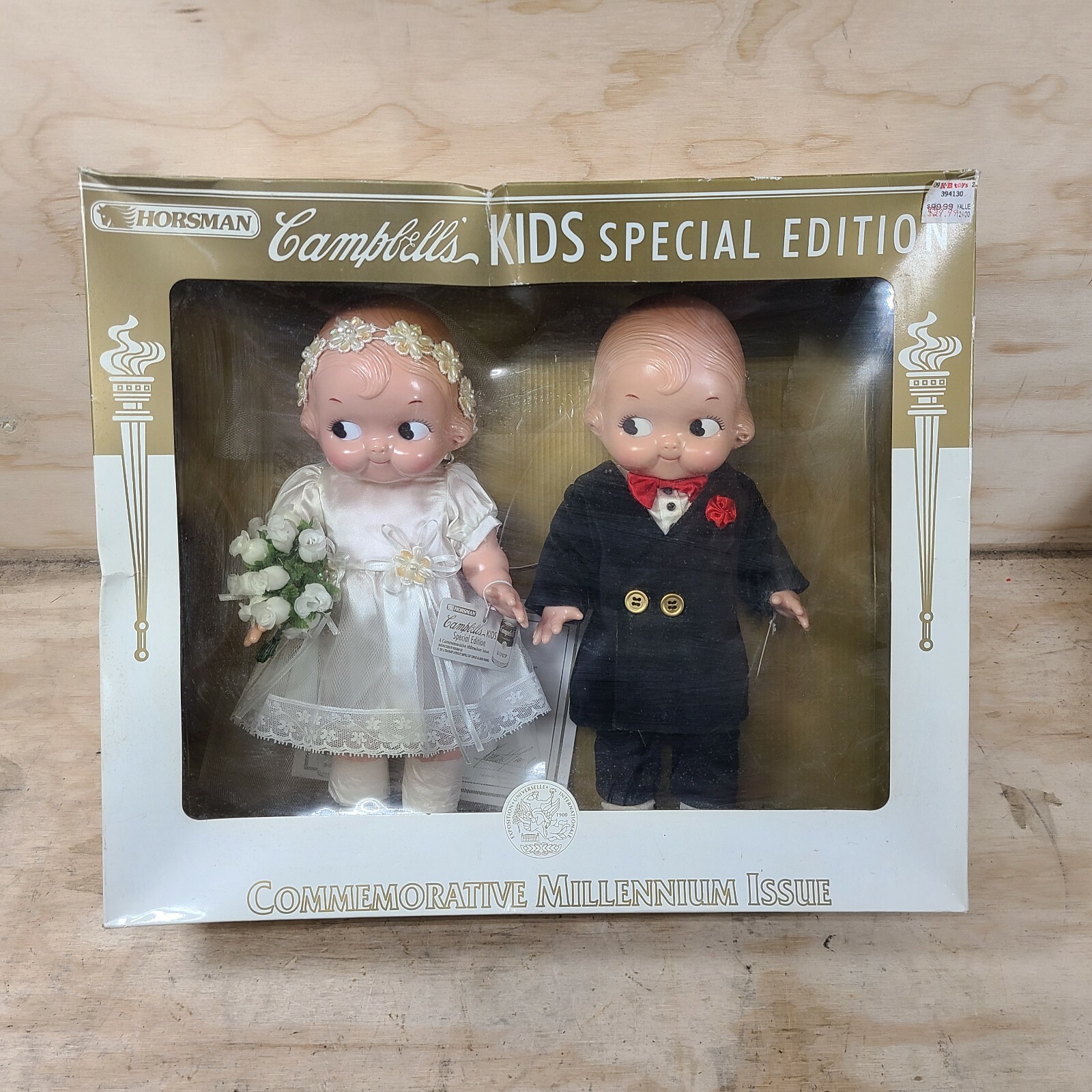 ビンテージ 1988 キャンベルドールセットCampbell Doll Set 1988 Special Edition CAMPBELL'S SOUP KIDS Dolls 10