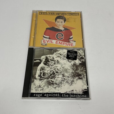 RAGE AGAINST THE MACHINE - 2 CD LOT