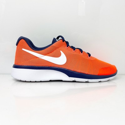 Кроссовки для бега Nike Boys Tanjun Racer AH5244-800 оранжевого цвета, размер 6,5 лет