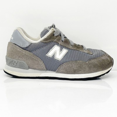 New Balance Boys 515 Core IC515EQ Серые повседневные кроссовки Размер 8,5 Вт