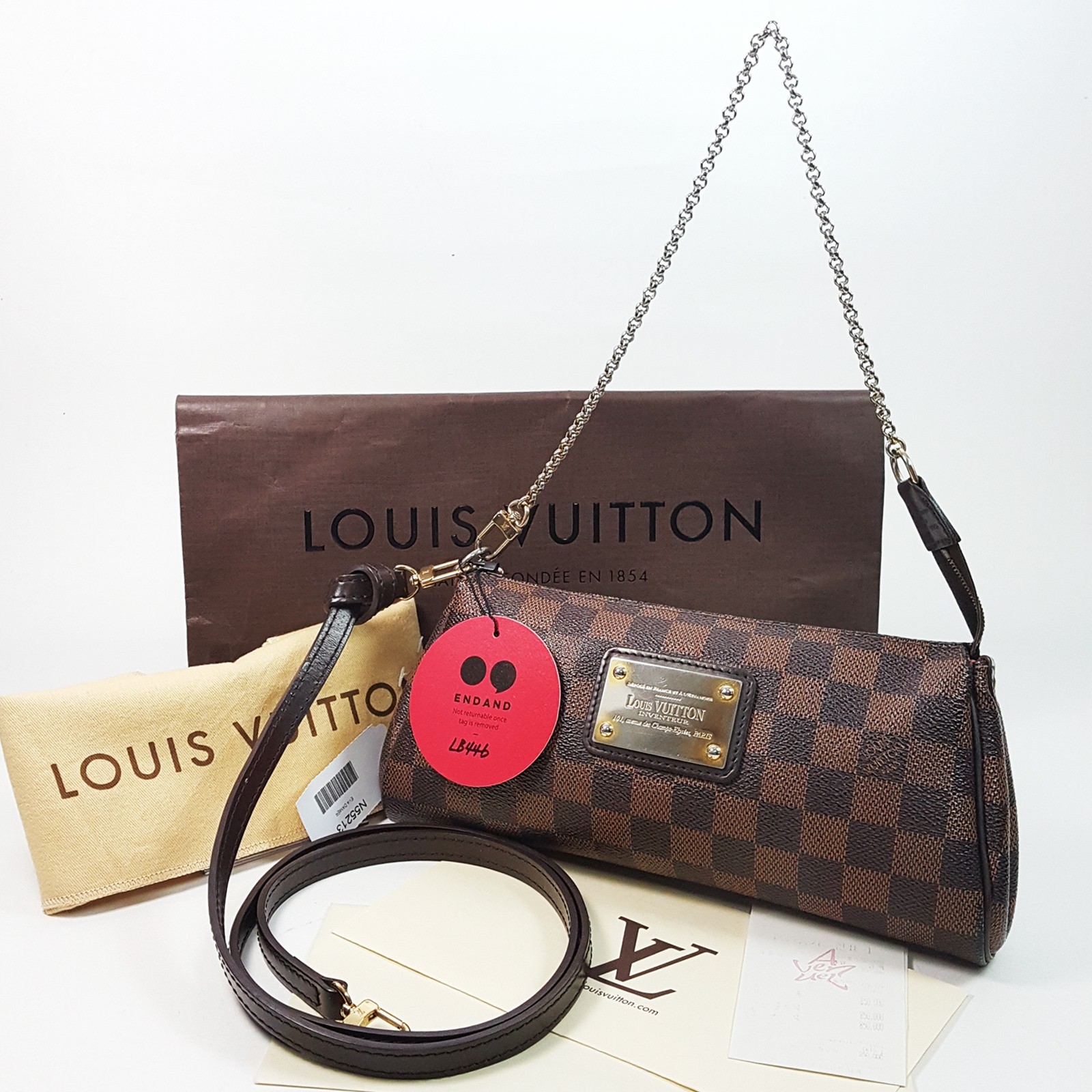 eva clutch damier ebene