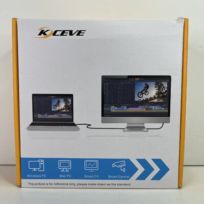 Kceve USB C Switch 2 in 1 Out or 1 in 2 Out, Type-C Bidirectional Switcher