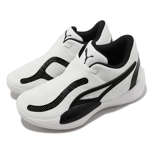 

Puma Rise Nitro White Black Мужские спортивные баскетбольные кроссовки Кроссовки 377012-09, Белый, Rise Nitro