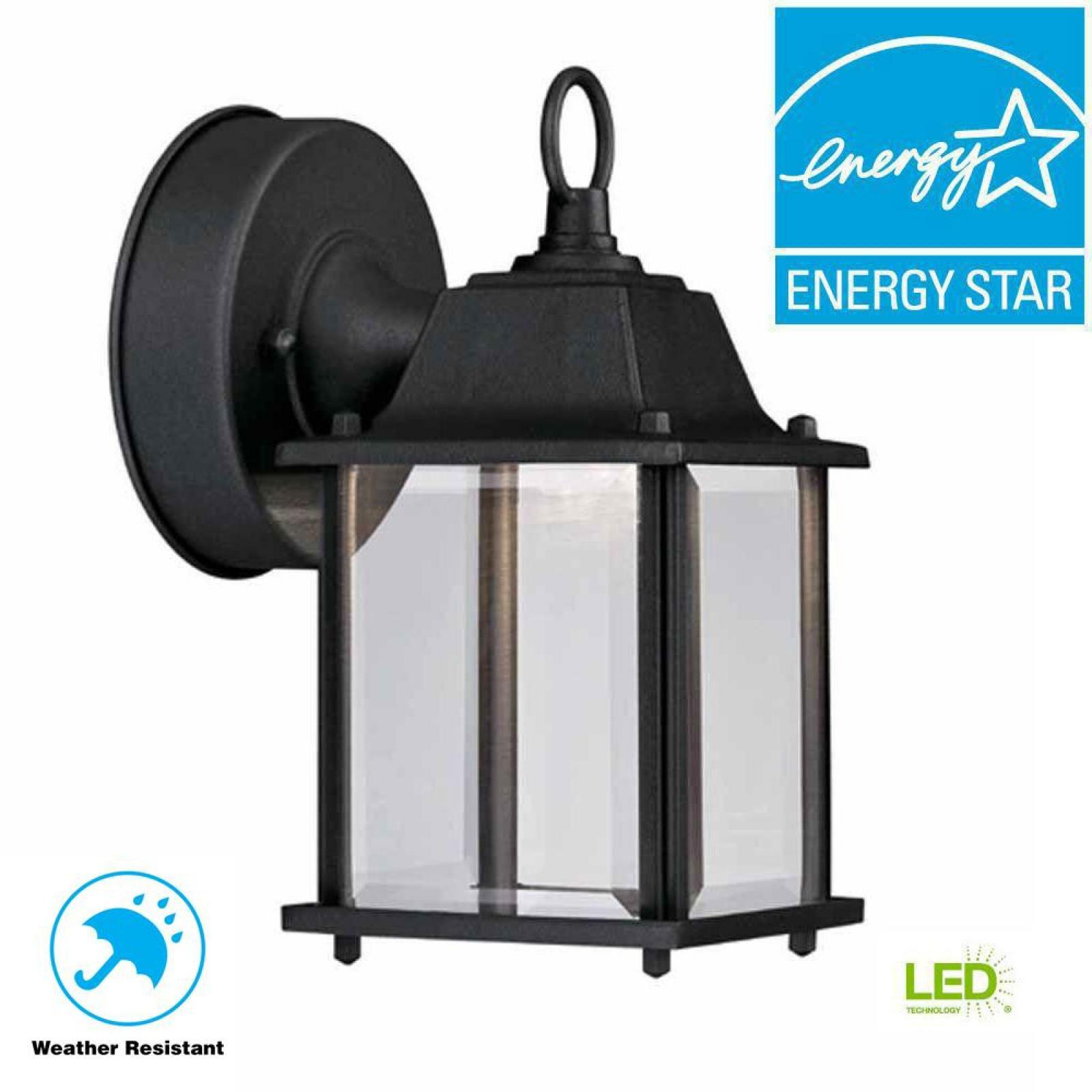 Details About Oriental Black Outdoor Led Wall Lantern Front Entry Door Asian Porch Light Lamp